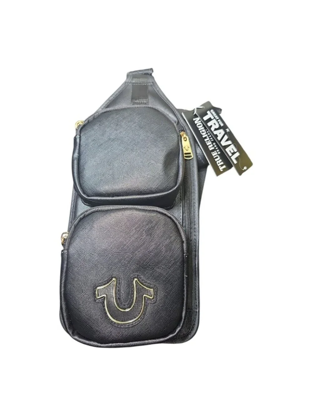 NWT True Religion crossbody sling bag unisex
